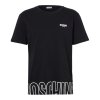 LOVE MOSCHINO THE RUBBER MAXI LOGO T-SHIRTS 261V1A070844190555